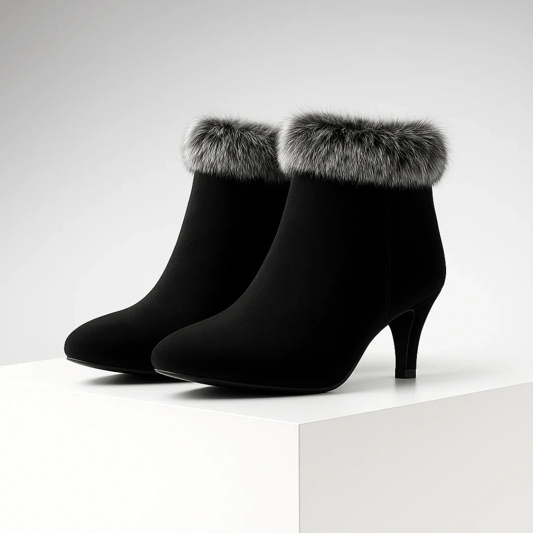 Botas de Piel de Piel Sintética Aurora