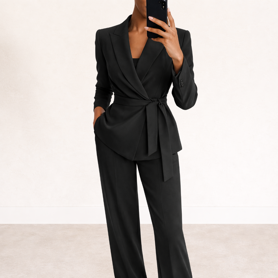 NIKA | CONJUNTO ELEGANTE EN DOS PIEZAS PARA MUJER
