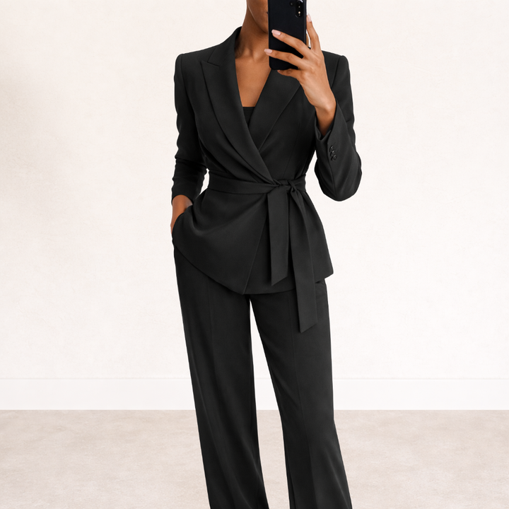 NIKA | CONJUNTO ELEGANTE EN DOS PIEZAS PARA MUJER