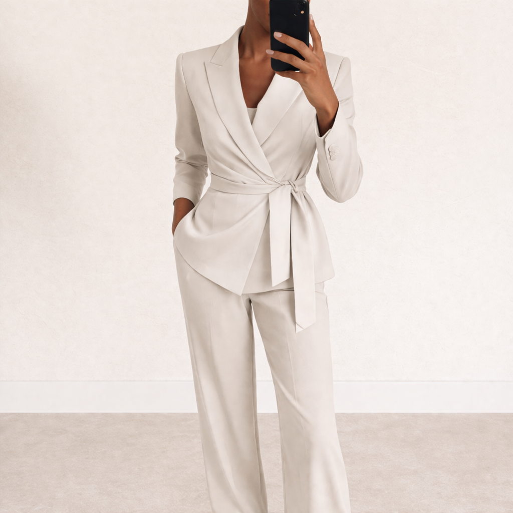 NIKA | CONJUNTO ELEGANTE EN DOS PIEZAS PARA MUJER